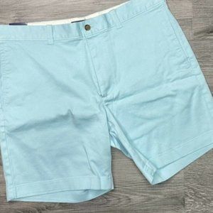 J CREW Mercantile Flex Stretch Cotton Blue Flat Front Shorts